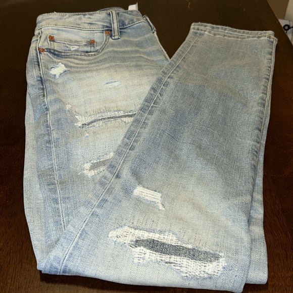 American Men’s Eagle Ripped Jeans Size 30x34 - Picture 1 of 14